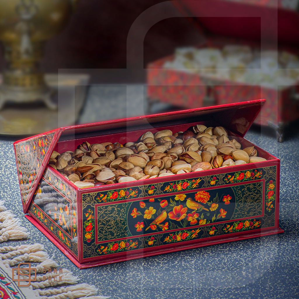 جعبه هدیه گل ومرغ کوچک_هاردباکس - تصویر 3