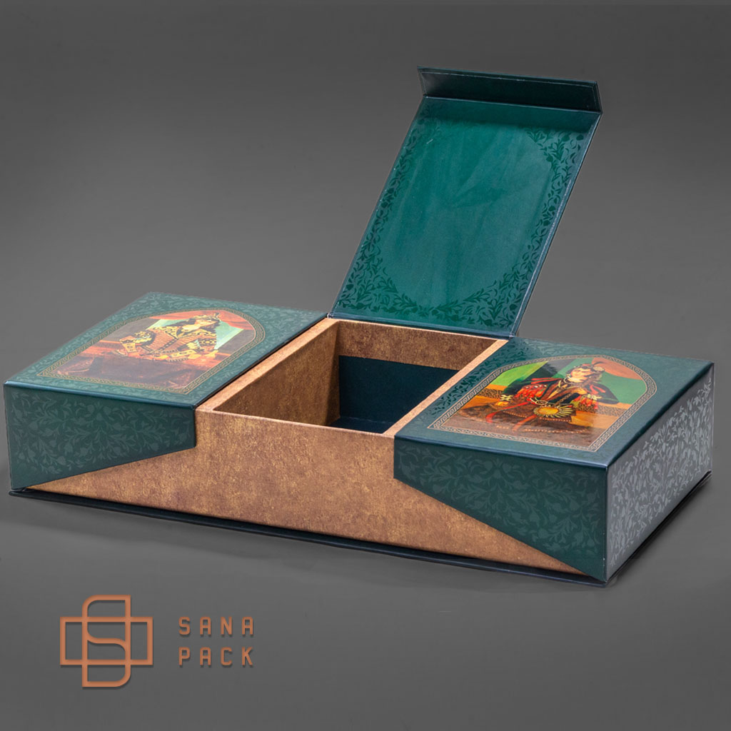 جعبه هدیه سه گاه - هارد باکس هدیه تبلیغاتی و سازمانی - تصویر 2