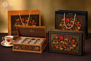 بسته بندی صادراتی گز اصفهان با چاپ اختصاصی — سناپک